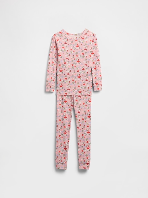 Image number 1 showing, Kids & babyGap 100% Organic Cotton Mushroom PJ Set
