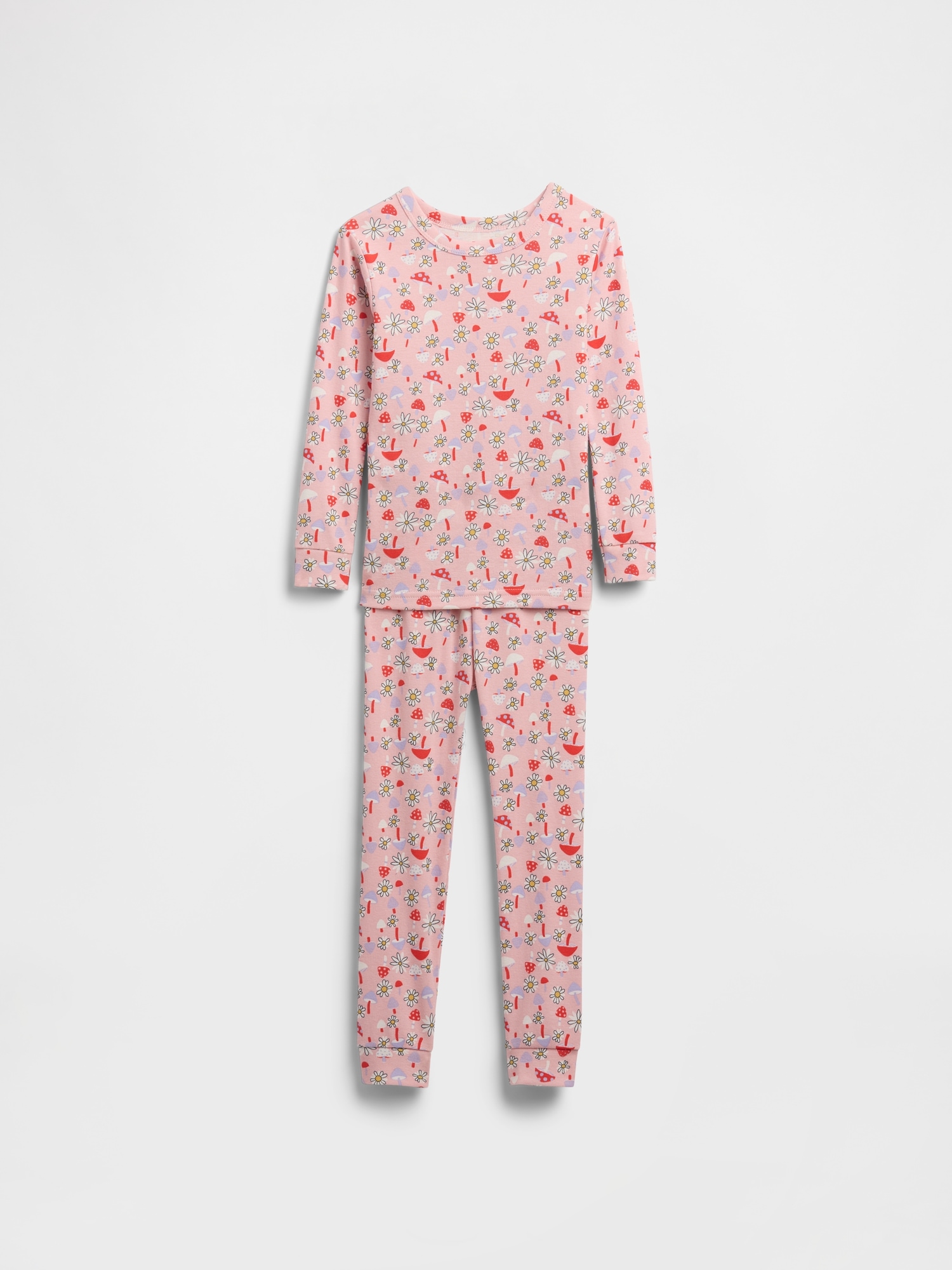 Kids & babyGap 100% Organic Cotton Mushroom PJ Set - Multi