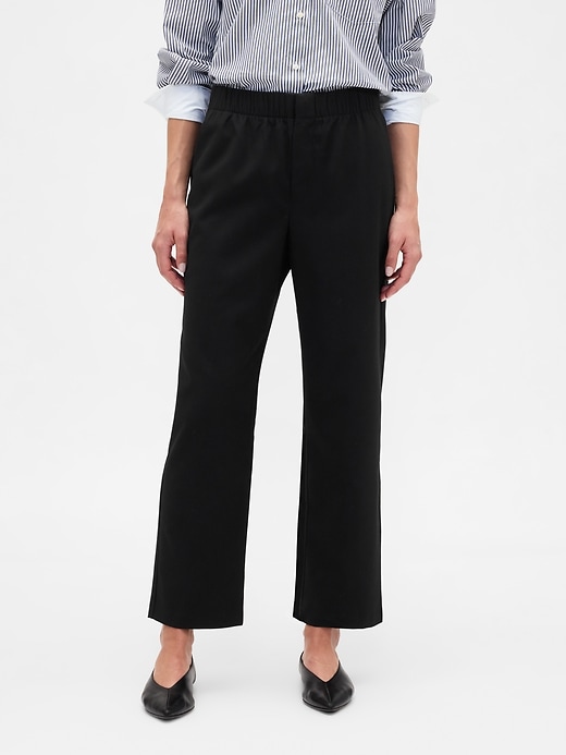 Image number 2 showing, Recycled High Rise Straight-Leg Pants