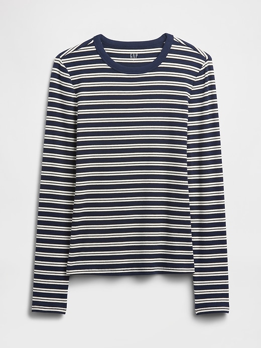 Image number 5 showing, Essential Ribbed Crewneck T-Shirt