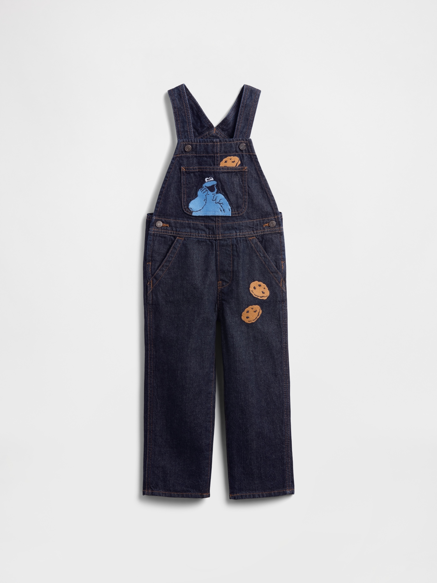 babyGap | Sesame Street Relaxed Denim Overalls