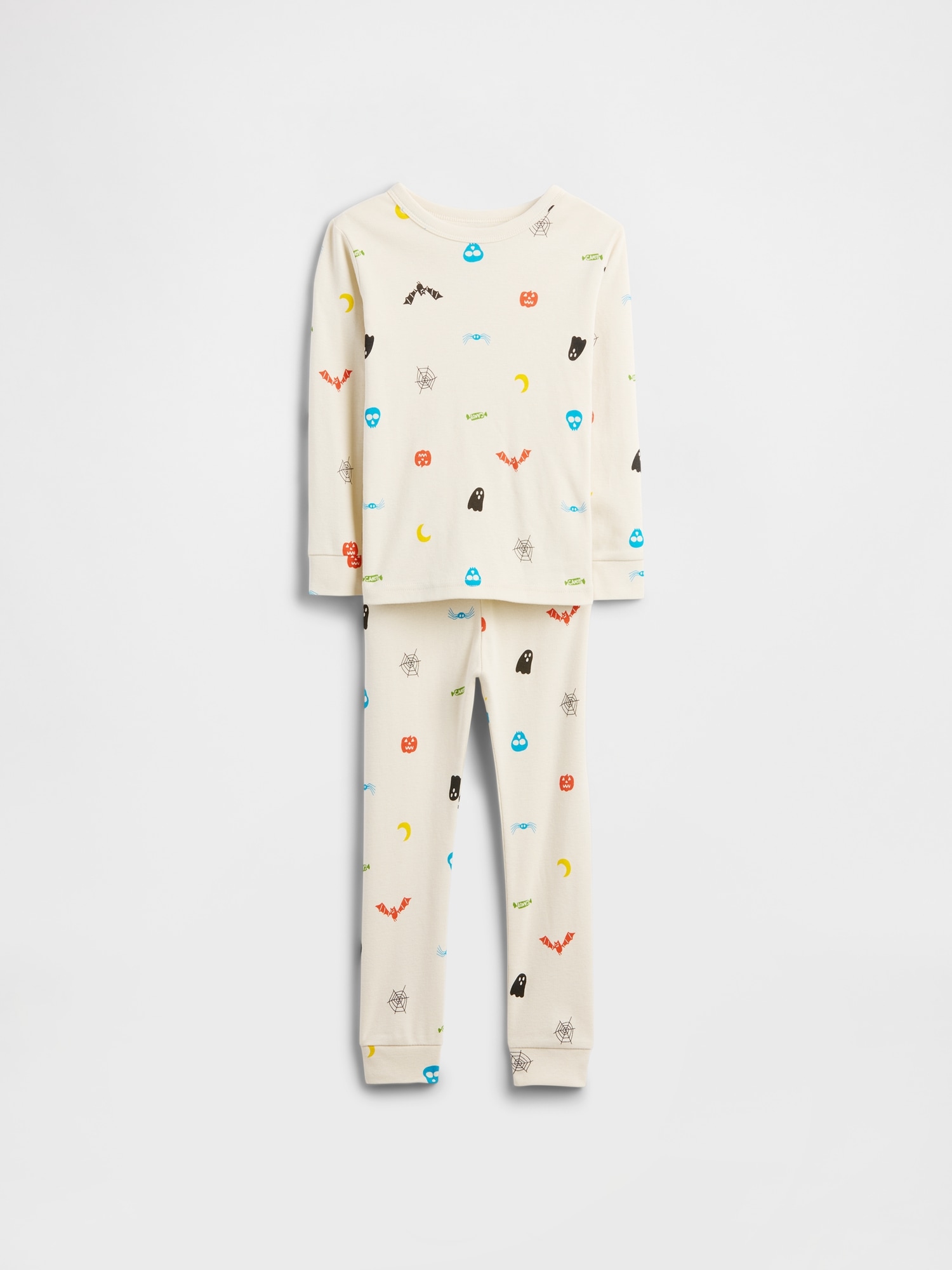 Kids & babyGap 100% Organic Cotton Halloween PJ Set - Beige