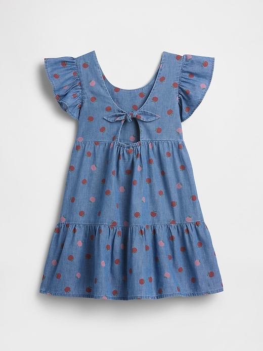Image number 2 showing, babyGap Flutter Sleeve Tie-Back Dress