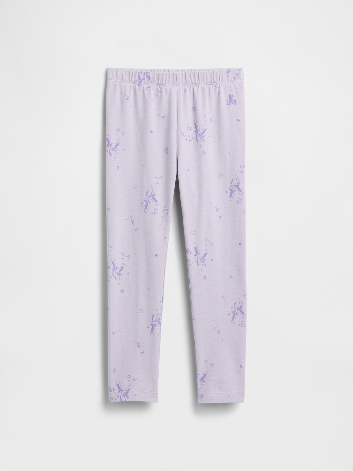 babyGap Pull-On Stretch Jersey Leggings - Thistle Ballerina