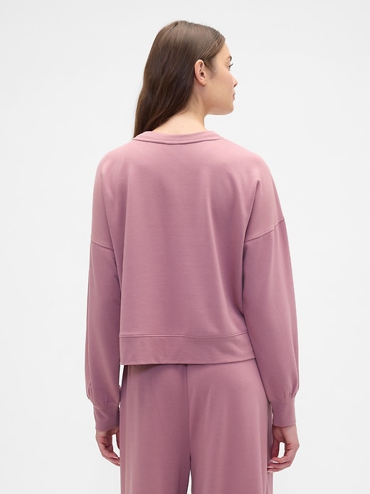 Image number 2 showing, Balloon Sleeve Crewneck Sweatshirt