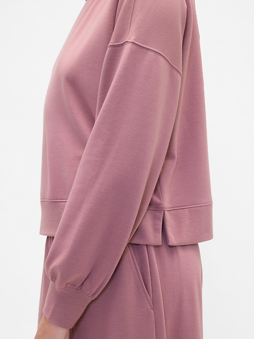 Image number 4 showing, Balloon Sleeve Crewneck Sweatshirt
