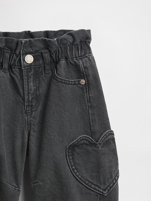 Image number 3 showing, babyGap Paperbag Horseshoe Jeans