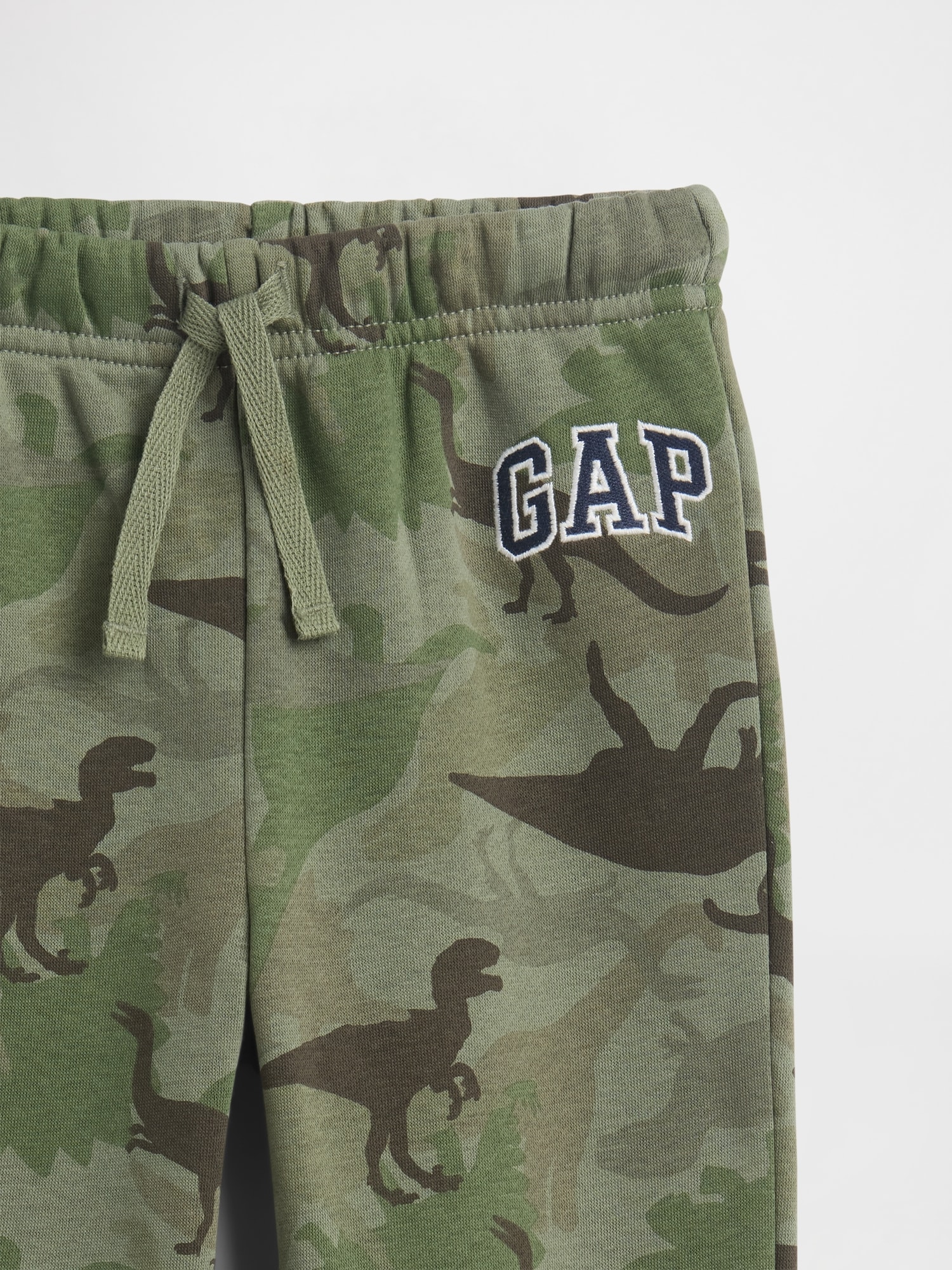 Gap Factory Babygap Relaxed Logo Pull-on Joggers In Green