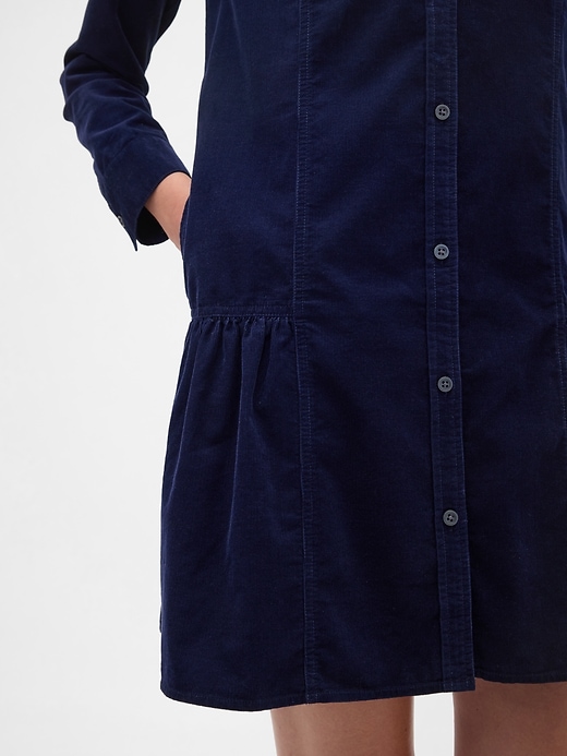 Image number 3 showing, Corduroy Mini Dress