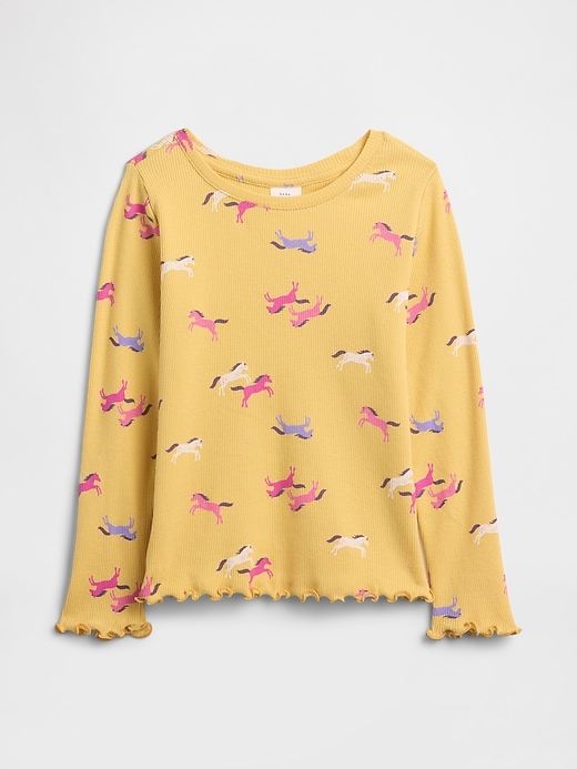 Image number 1 showing, babyGap Ribbed Crewneck T-Shirt