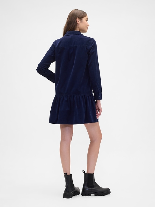 Image number 2 showing, Corduroy Mini Dress