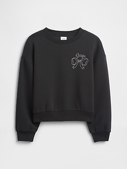 Kids Oversized Gap Graphic Sweatshirt | Gap Factory