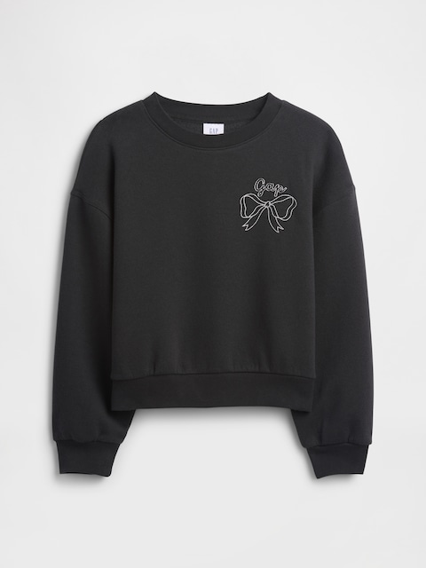 Kids Oversized Gap Graphic Sweatshirt