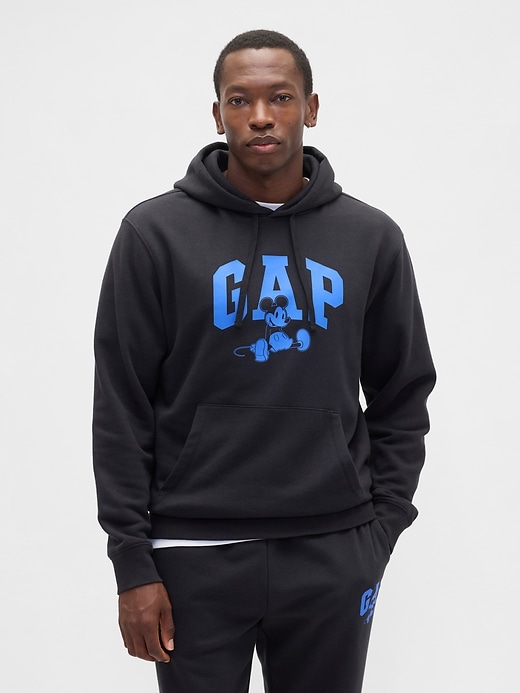 Image number 1 showing, Disney &#215 Mickey Mouse Relaxed Logo Hoodie