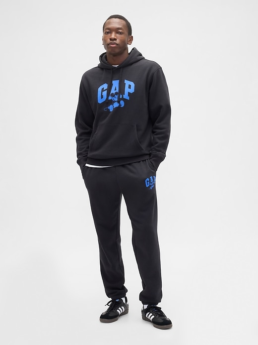 Image number 3 showing, Disney &#215 Mickey Mouse Relaxed Logo Hoodie
