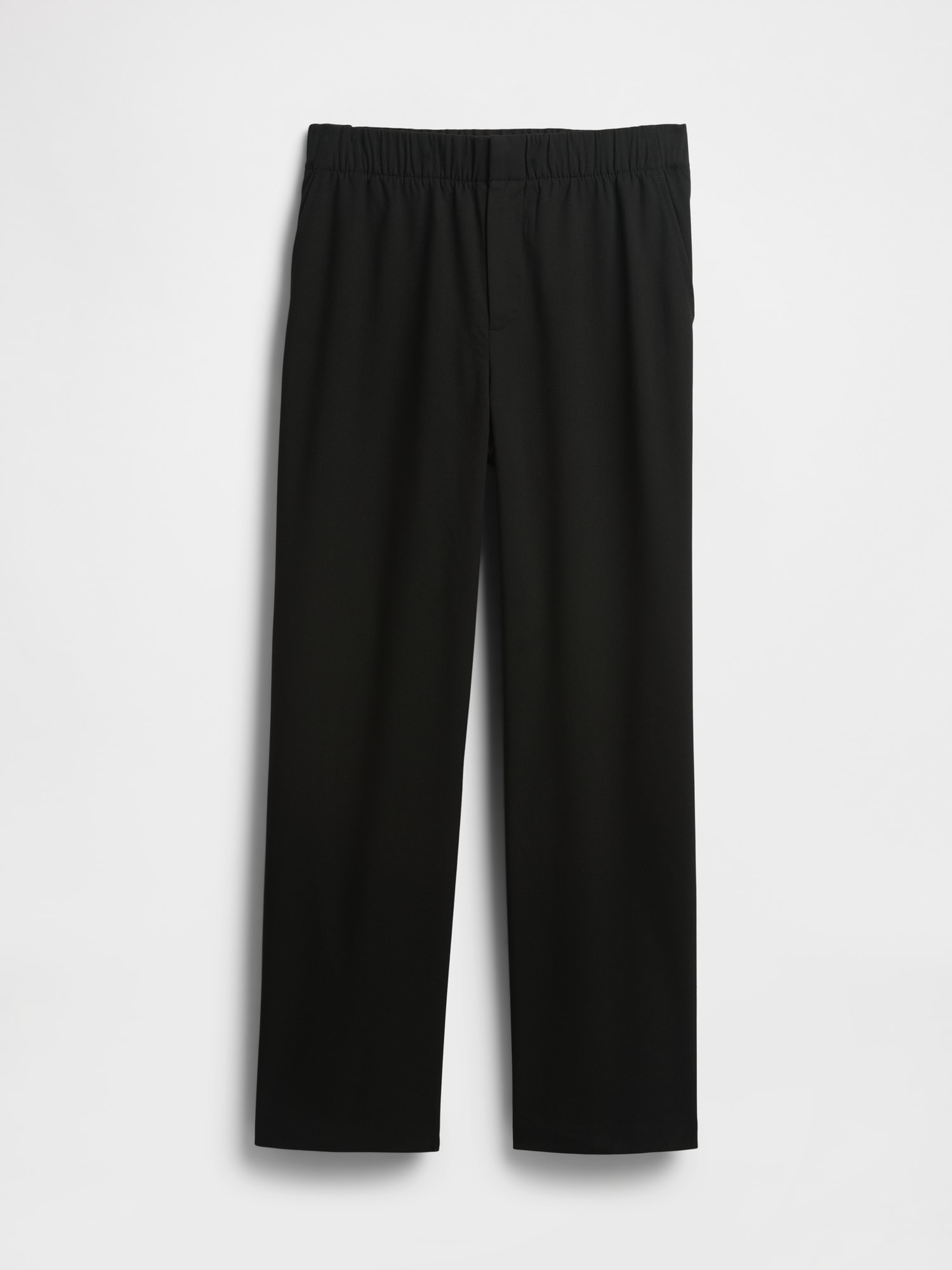 パンツ everyone polyester twill easy slacks L everyone polyester twill easy slacks (BLACK) | everyone