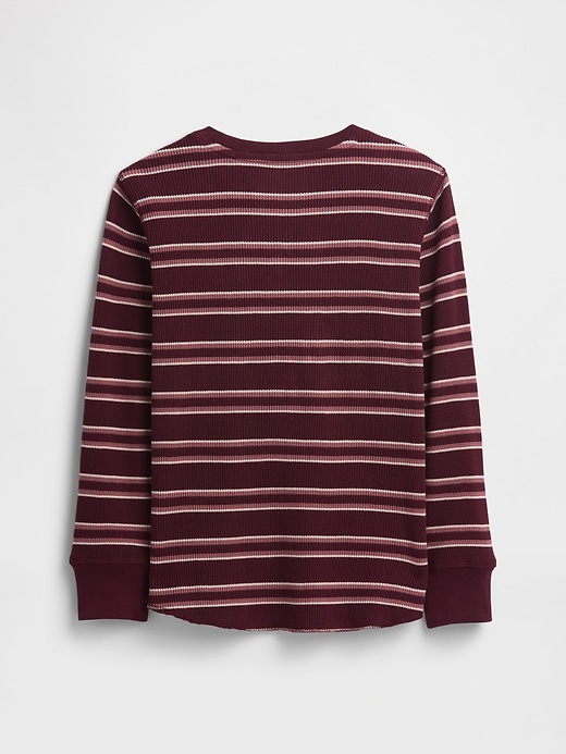 Image number 2 showing, Kids Stripe Waffle-Knit T-Shirt