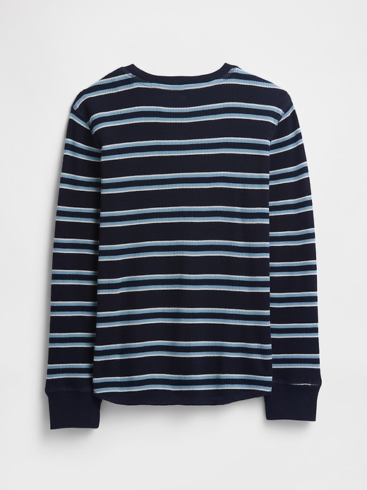 Image number 2 showing, Kids Stripe Waffle-Knit T-Shirt