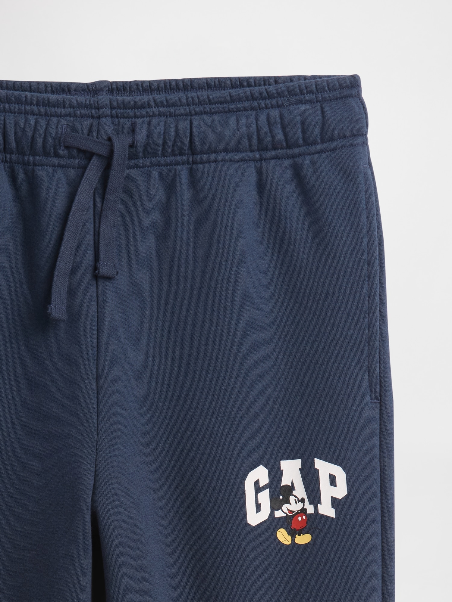 Gap Factory Gapkids × Disney Mickey Mouse Relaxed Logo Joggers In Blue