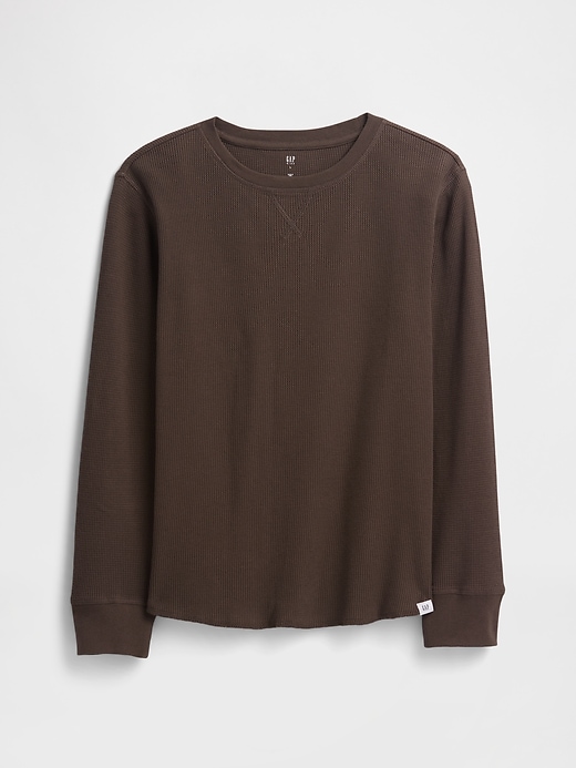 Image number 1 showing, Kids Waffle-Knit T-Shirt