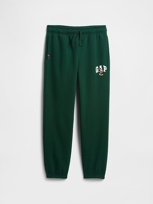 Image number 1 showing, GapKids &#215 Disney Mickey Mouse Relaxed Logo Joggers