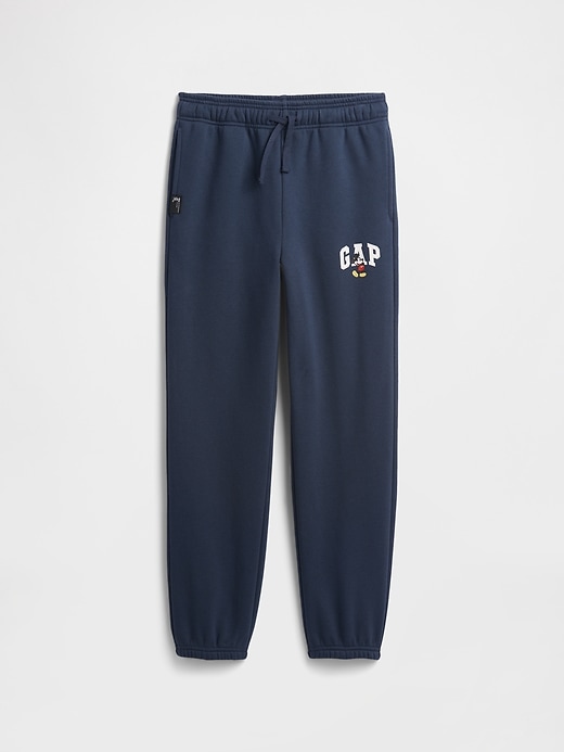 Image number 1 showing, GapKids &#215 Disney Mickey Mouse Relaxed Logo Joggers