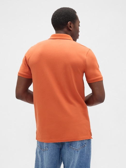 Image number 2 showing, Stretch Pique Polo Shirt