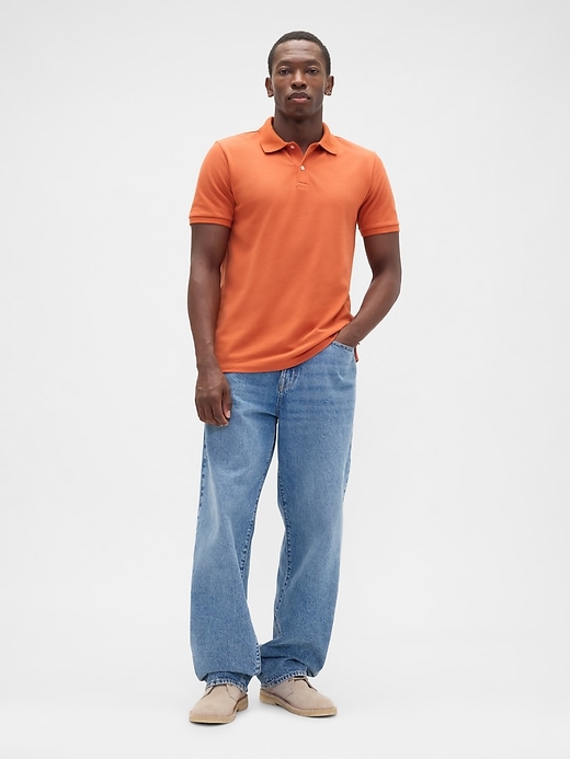 Image number 3 showing, Stretch Pique Polo Shirt