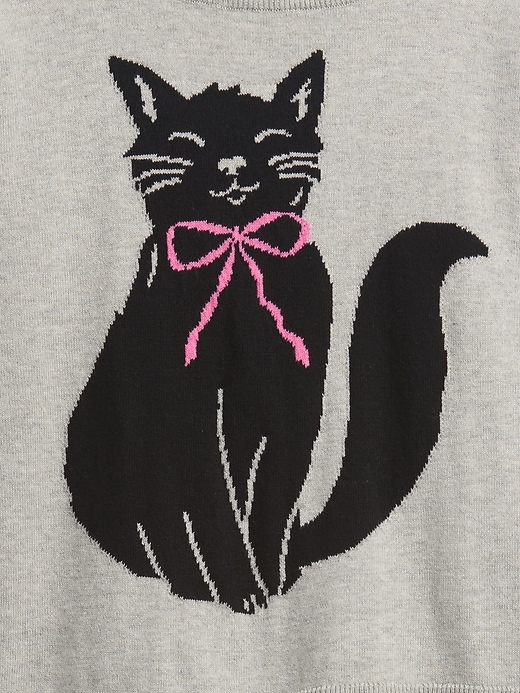 Image number 3 showing, Kids Relaxed Intarsia Sweater