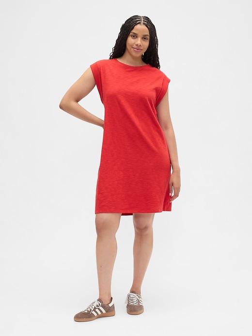 Image number 4 showing, Crewneck T-Shirt Dress