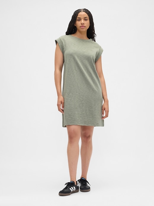 Image number 4 showing, Crewneck T-Shirt Dress