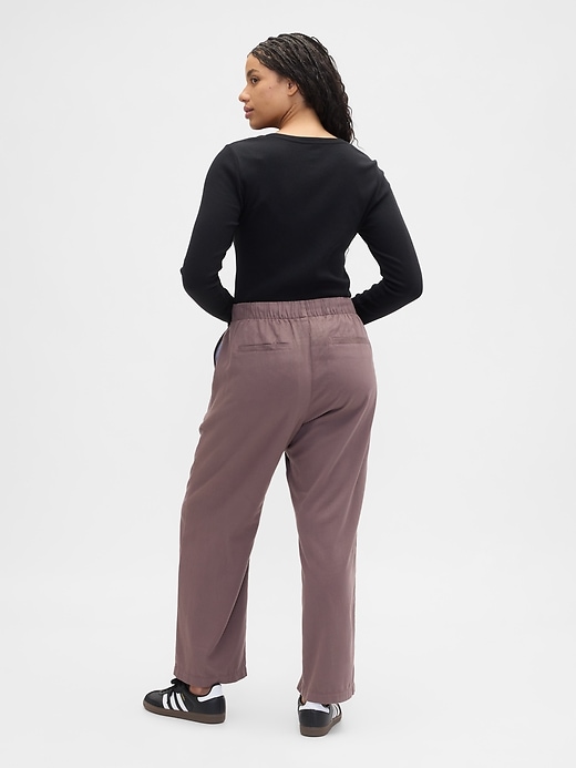 Image number 6 showing, Mid Rise Easy Twill Pants