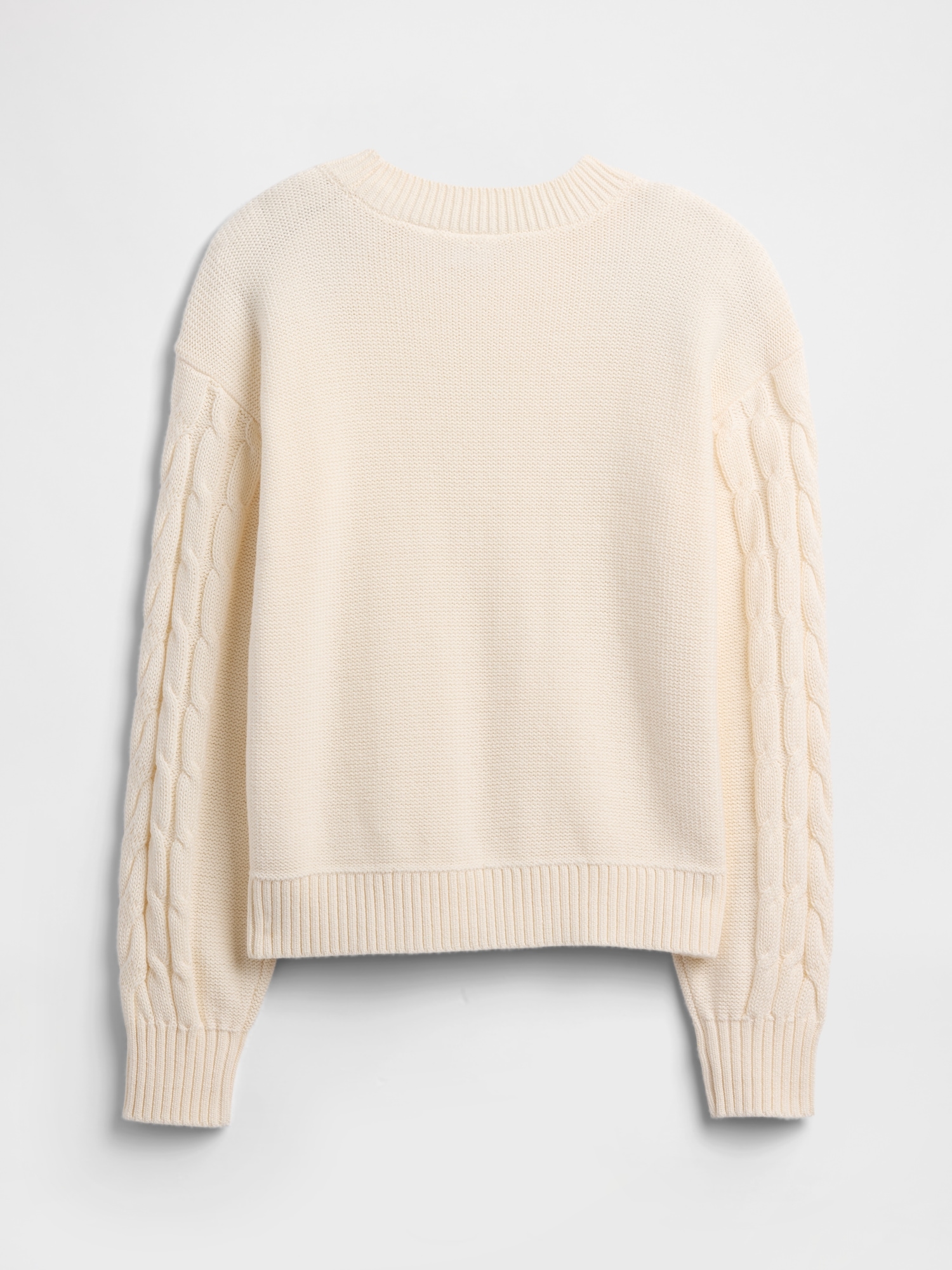 Kids Relaxed Cable-Knit Sweater
