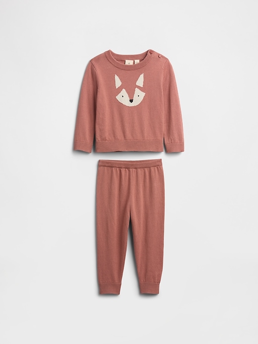 Image number 1 showing, Baby Two-Piece Sweater Set