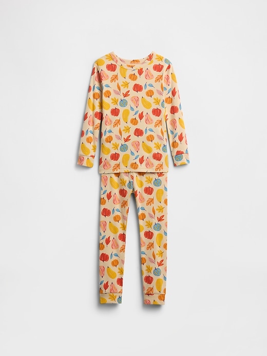 Image number 1 showing, babyGap 100% Organic Cotton Fall Harvest PJ Set