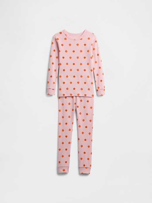 Image number 1 showing, babyGap 100% Organic Cotton Pumpkin PJ Set