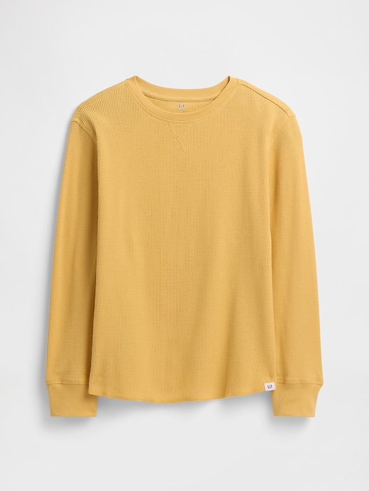 Image number 1 showing, Kids Waffle-Knit T-Shirt