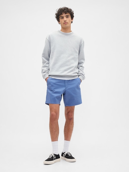 Image number 1 showing, 7" Essential Khaki Shorts