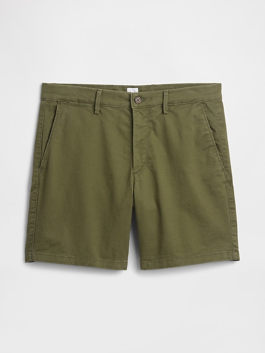 Image number 6 showing, 7" Essential Khaki Shorts