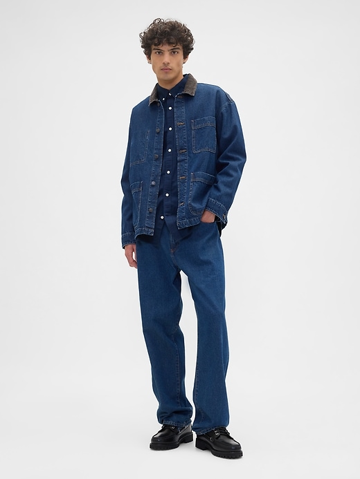 Image number 3 showing, Relaxed Denim Barn Jacket