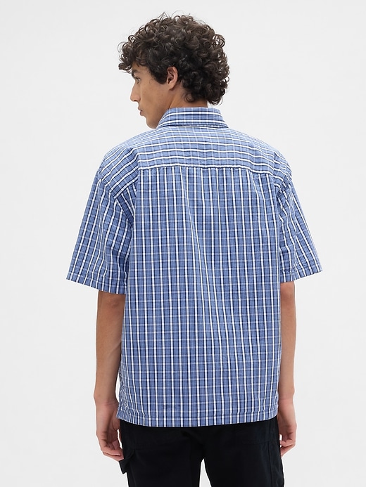 Image number 2 showing, Poplin Shirt in Boxy Fit