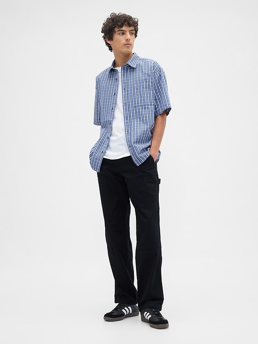 Image number 3 showing, Poplin Shirt in Boxy Fit