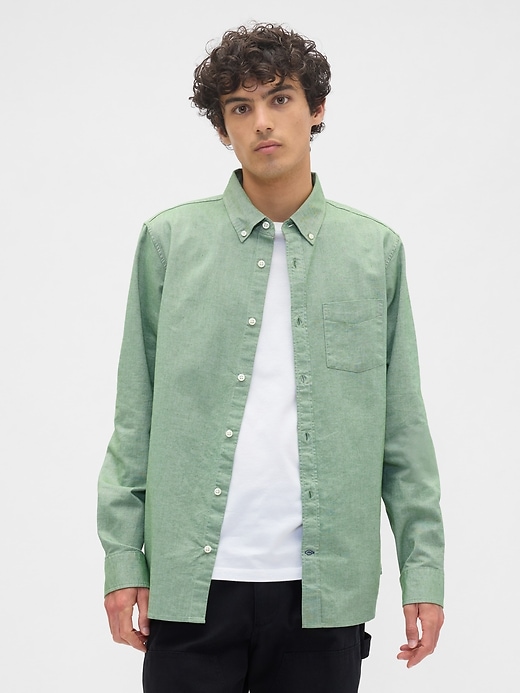 Image number 1 showing, Oxford Shirt in Standard Fit