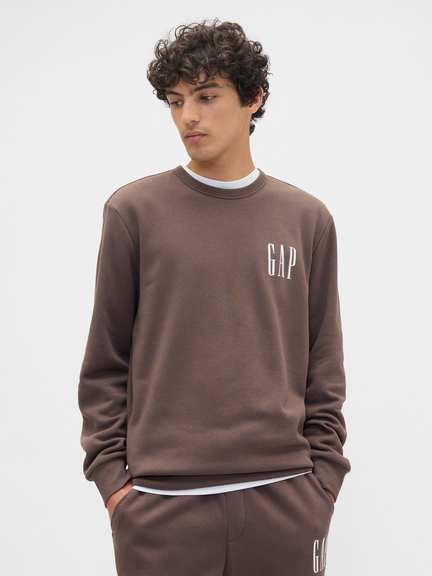 Gap Logo Sweatshirt - New Brown