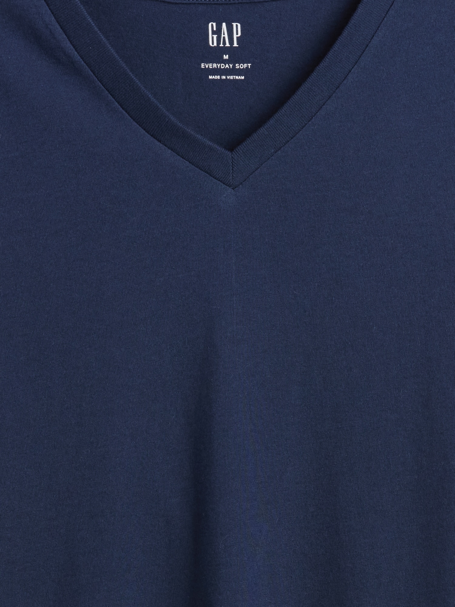 Gap Factory Everyday Soft V-neck T-shirt In Blue