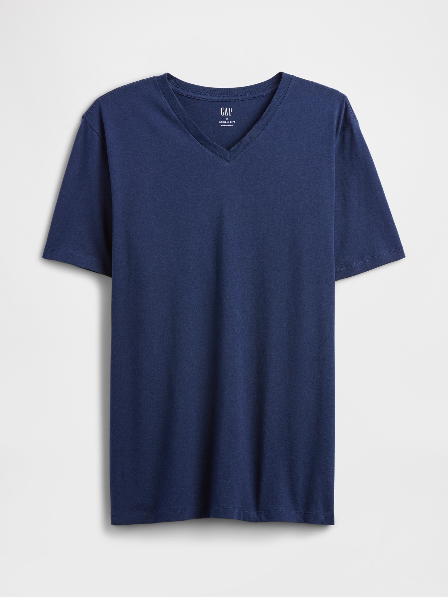 Gap Factory Everyday Soft V-neck T-shirt In Blue