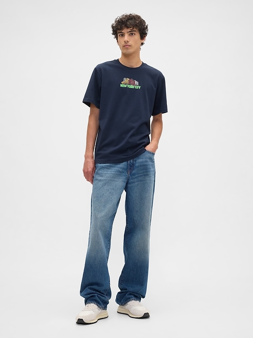 Image number 3 showing, Everyday Soft Relaxed Graphic T-Shirt