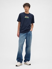 Everyday Soft Relaxed Gap Graphic T-Shirt