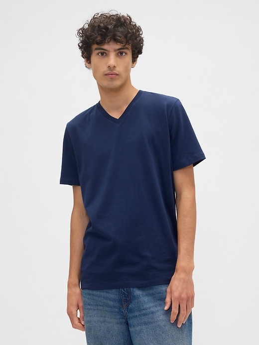 Image number 1 showing, Everyday Soft V-Neck T-Shirt