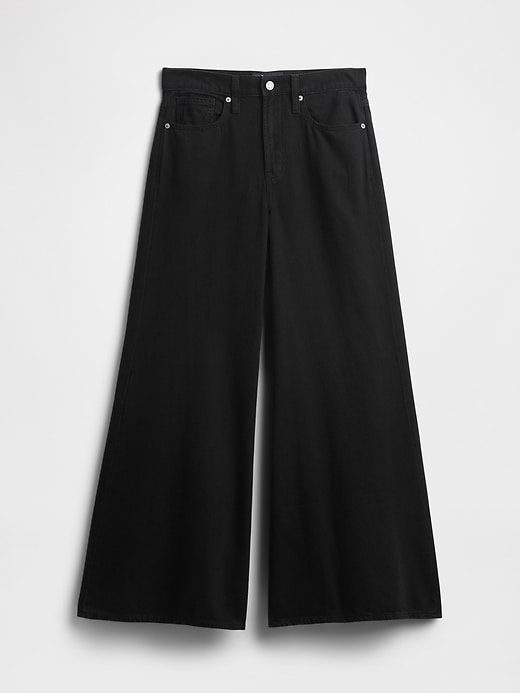 Image number 7 showing, High Rise SuperLight Palazzo Jeans